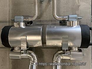 2x HS30 on an installation by Groupe Mondial Frigo in France