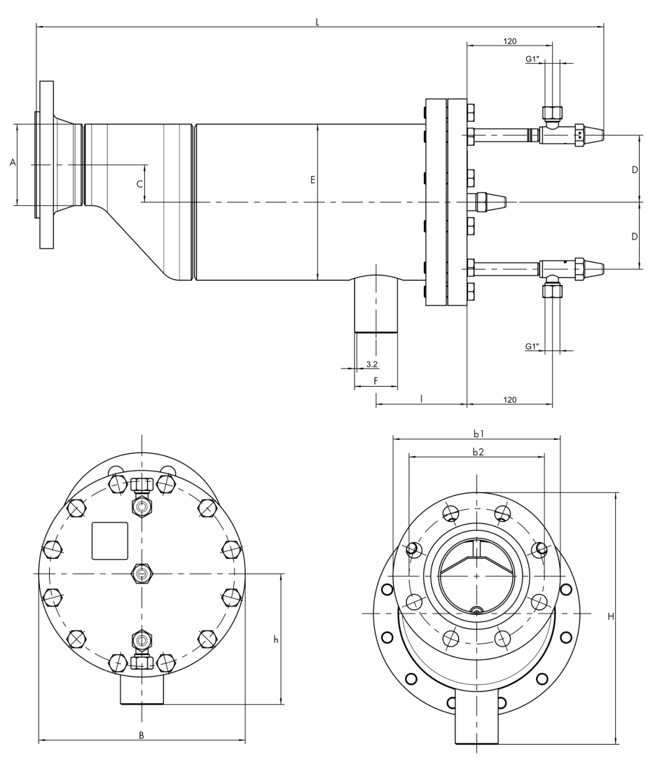 WITT HSF - Abmessungen
